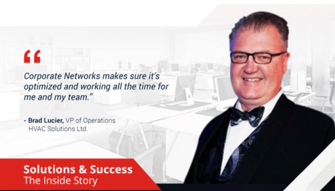 Corporate Networks’ Cloud Services Help HVAC Solutions Ltd. Save Money & Stay Productive